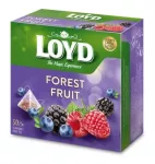 Vaisinė arbata LOYD, mi&scaron;ko uogų skonio, 50 x 2g
