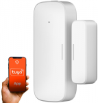 I&scaron;manusis belaidis durų/langų jutiklis, ZigBee, baltas, TUYA, Smart Life, Extralink