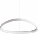 Ideal Lux 47W LED pakabinamas &scaron;viestuvas GEMINI, baltas, 3000K, dimeriuojamas, 304717