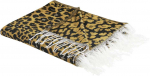 Beliani Lumarko Leopard ra&scaron;to antklodė 130 x 170 cm ruda ir juoda JAMUNE!