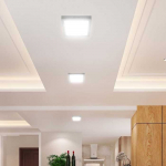 V-tac 18W LED pavir&scaron;inė panelė, kvadratinė, balta, 4000K