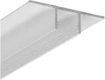 LED juostos profilis PLANE14 IN, baltas, 2m