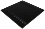 27,5W LED panelė LOUVER, juoda, 4000K, DALI, 60x60cm