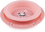 CANPOL BABIES plastikinių indų rinkinys EXOTIC ANIMALS, pink, 56/523_pin