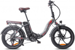 Elektrinis dviratis FAFREES F20 Pro, 20", pilkas, 250W, 18Ah