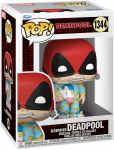 FUNKO POP! Vinilinė figūrėlė: Marvel - Deadpool (Sleepover costume), 9 cm