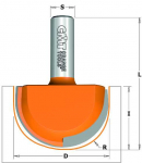 Lovelių freza CMT; S=12 mm; D=38,1 mm; R=19,05 mm