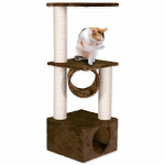 Magic Cat Namelis katėms : Placek Cat Scratching Tree Tamara 36*36*109cm, rudos spalvos