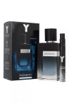 Set Yves Saint Laurent: Y Eau De Parfum For Men, 100 ml + Y Eau De Parfum For Men, 10 ml