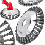 Apvalus plieno antgalis trimeriui