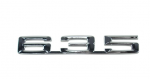 BMW E24 Bagazinės dangtis Emblėmȧs Ženklo Logotipas Originalus 51141920779