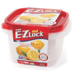 Trend Glass Locknlock Indelių rinkinys produktams E.Z Lock, 2 vnt., 970 ml