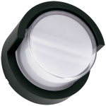 Struhm Lauko &scaron;viestuvas Tekla LED 12W 4000K juodas, apvalus