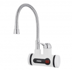 Elektrinis momentinis vandens &scaron;ildytuvas su lanksčiu kranu ir jungtimi į sieną Happy People V-04