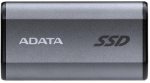Kietasis diskas Adata SE880 500GB USB3.2A/C Gen2x2 i&scaron;orinis SSD diskas, pilkas