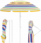 Bonideco Select Paplūdimio skėtis 200x194cm., įvairių spalvų