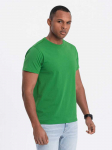 men's cotton T-shirt - žalias v20 om-tsbs-0146