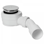 Plastbrno Du&scaron;o latakas EWNN542 50 40 Inox, žemas, 45&deg;, 40 50 mm