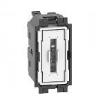Legrand K4001A LIVING NOW 1 polių jungiklio automatiniai gnybtai 1mod. K4001A