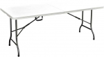 Sudedamas stalas 180x75x72cm baltas
