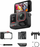 Kamera Insta360 Ace Pro 2 Single Baterija Xplorer Bundle juoda