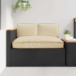 Pagalvių komplektas 3 pcs Smėlio Oksfordo audinys