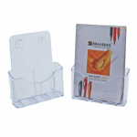 Stovas bukletams universalus, A4, skaidrus