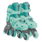 Mokomieji riedučiai Globber Learning Skates 2in1, S/M 30-33, 5+ m., mėtiniai
