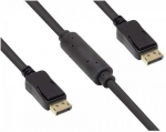 GoodConnections Good Connections Kabelis AKTIV DP1.2 4K/UHD @60Hz schw. 20m