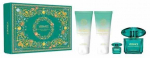 Versace Crystal Emerald Gift Set rinkinys moterims (EDP, 90 ml + kūno losjonas, 100 ml + du&scaron;o želė, 100 ml, + EDP, 5 ml)