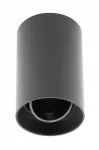 Lubinis &scaron;viestuvas RESTO, PC, &phi;80x125mm, IP20, maks. 20W, apvalus, juodas