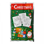 Creative Toys Kalėdų žaidimų rinkinys su va&scaron;kinėmis kreidelėmis ir spalvinimo kortelėmis (36 vnt.) (1317)