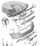 VAG AUDI A3 S3 Sportback Dangtelis Originalus 8P4807421A01C