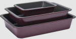 AEG A9OOECTS Easy2Clean Rectangular 3-Pan Set