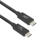 ACT USB4&reg; 20 Gbps 240 W USB Type-C&reg; kabelis, USB-IF sertifikuotas, 2 metrai