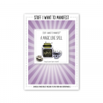 Warm Human Manifest Greeting Card Love Spell - Artistic Edition