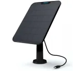 Reolink Saulės panelė 2, Saulės panelė, Lauko, Reolink, Juoda, Argus 3 2K, Argus 3 Pro, Argus 3 Ultra, Argus 3 Plus, Reolink Go, Reolink Go Plus, Reolink Go EXT,..., IP65