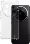 Fusion Accessories Topt Clin Anti Shock 1,5mm skirtas Xiaomi 14 Ultra dėklas telefonui skaidrus