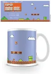 Gertuvė Nintendo - Super Mario Retro Title puodelis - baltas