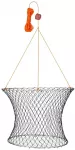 VEVOR Dviejų žiedų krabų gaudyklė, 60 cm vir&scaron;us, 50 cm apačia