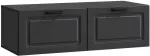 TV staliukas Sieninė TV spintelė Juoda 98 x 41 x 30 cm Apdirbta mediena