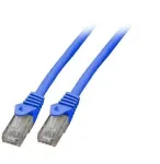 Mercodan Patch kabelis CAT6 UTP, mėlynas, 1,5 m, be halogenų, 2x4xAWG24