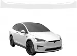 GrizzGlass Bespalvė techninė danga HeavyDuty Clear bagažinės slenksčiui, skirta Tesla Model X (2021-2026) (GRZ21164)