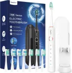 YTEATH PRO soninis elektrinis dantų &scaron;epetėlis 50 000 vibr./min., 5 režimai, Y05U