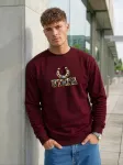 Vyri&scaron;kas bordo spalvos džemperis Utena