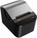 Sunmi NT220 58 mm receipt spausdintuvas with 203 dpi resolution, 150mm/s speed, USB-C, RJ12, and Bluetooth BLE connectivity. Features
