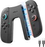 JSAUX Nintendo Switch 2 valdiklių įkrovimo laikiklis su magnetiniu tvirtinimu, GP0502