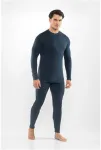 Men's Thermal Underwear VIKING Meriboo Man Set Merino, Navy Mėlyna, L