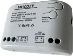 Mhcozy 1 kanalo Usb 5v Ac/dc 7-32v i&scaron;manusis Wifi belaidis relės jungiklio modulis, Tuya Smart Life programėlės nuotolinis valdymas, suderinamas su Alexa Google Home (1)