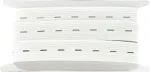 10m elastinė guma su kilpelėmis 10 metrų x 15mm pločio elastinė juosta su kilpelėmis siuvimo elastinė juosta siuvimui, balta, (101, 15mm x 10m)